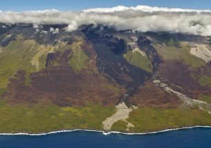 Lava flows tell 600-year story of biodiversity loss on tropical island