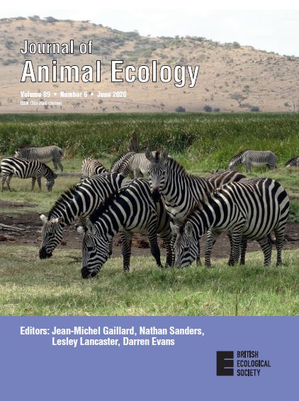 Cover of Journal of Animal Ecology