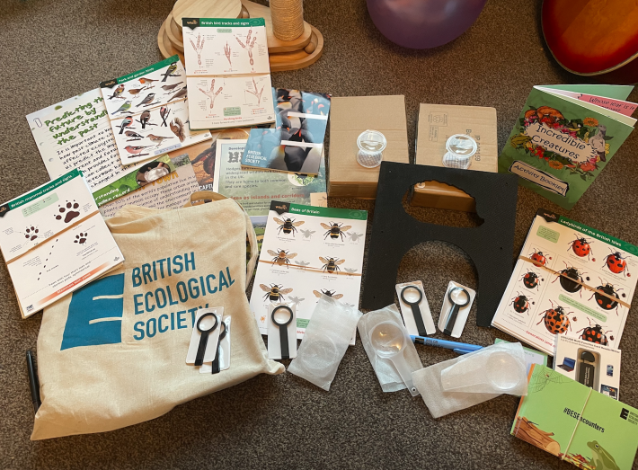 Nature engagement kit given to teachers at the session